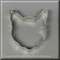 3.5" Cat Head Metal Cookie Cutter NA6027 product 1